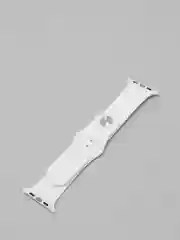 Белый силиконовый ремешок для Apple Watch на 38/40мм и 42/44 мм