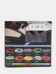 Зеленый неоновая лента для авто, 3 метра