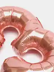 Медный воздушный шар "Цифры", 3 размера, 10 цветов