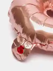 Медный воздушный шар "Цифры", 3 размера, 10 цветов
