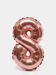 Медный воздушный шар "Цифры", 3 размера, 10 цветов