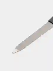 Пилка для ногтей, металлическая, чёрная, 12 - 17 см