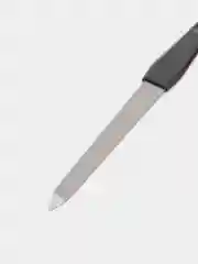Пилка для ногтей, металлическая, чёрная, 12 - 17 см