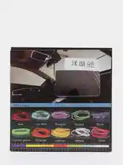 Белый неоновая лента для авто, 3 метра