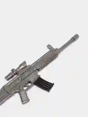 Бежевый брелок PUBG