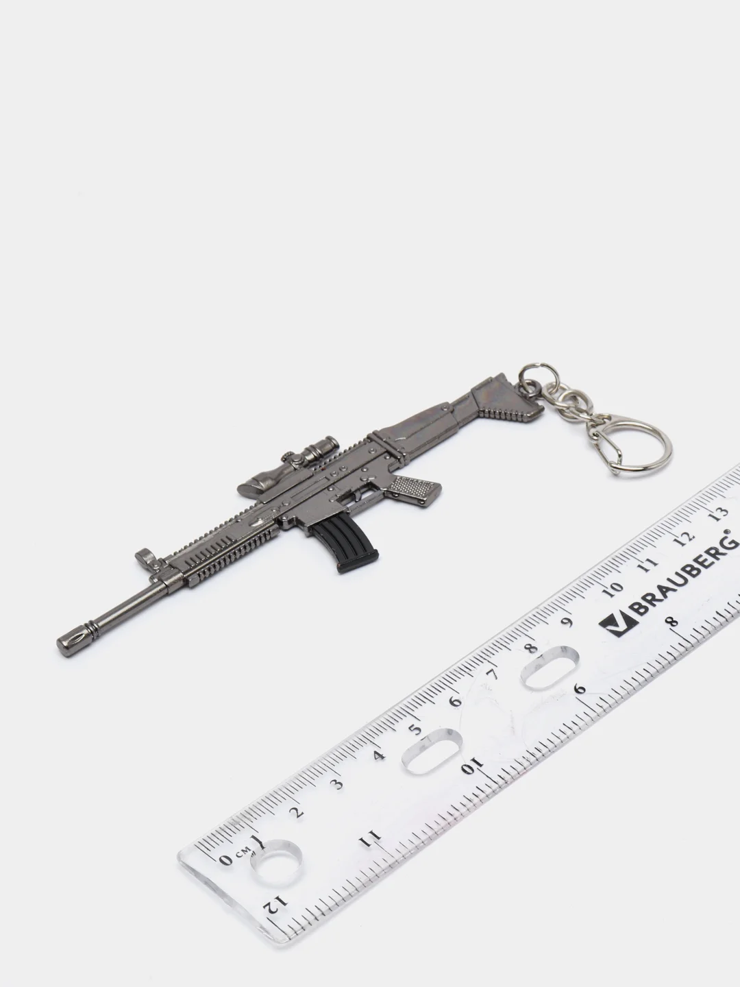 Бежевый брелок PUBG