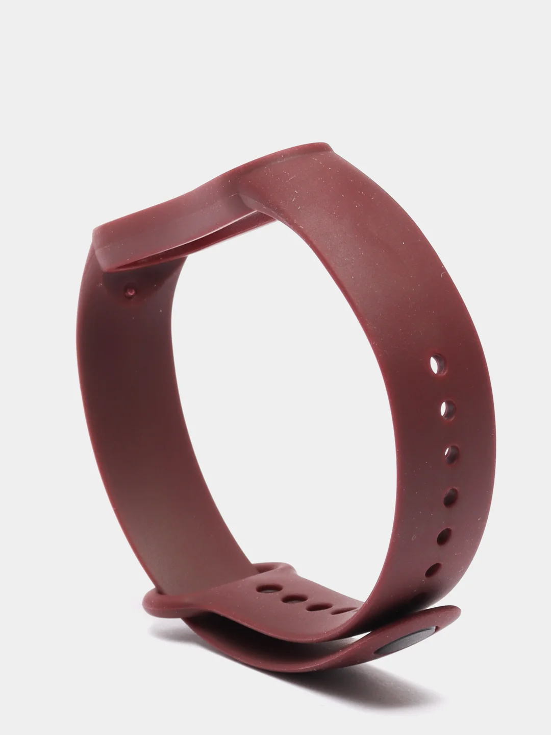 Коричневый ремешок силиконовый для Xiaomi Mi Band 5, Xiaomi Mi Band 6
