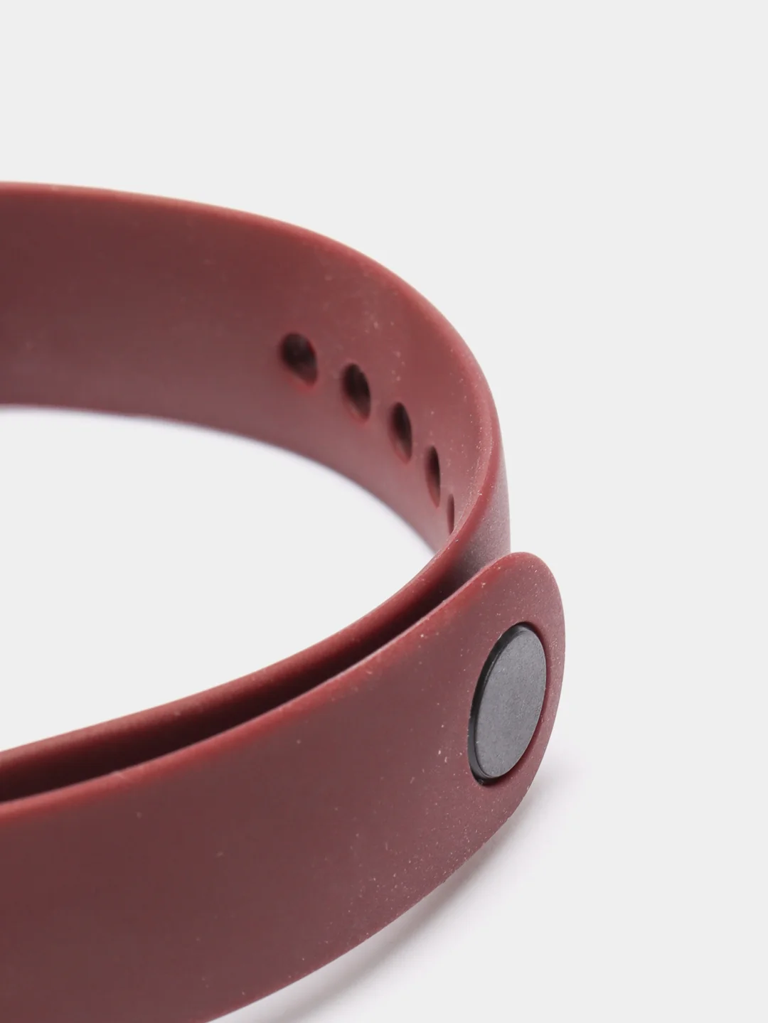 Коричневый ремешок силиконовый для Xiaomi Mi Band 5, Xiaomi Mi Band 6