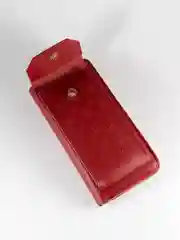 Багровый вертикальная сумка-клатч через плечо для телефона, кошелька, документов и ключей DP36