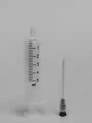 Шприц медицинский двухкомпонентный 5 мл, 23G, 0,7 х 40 мм