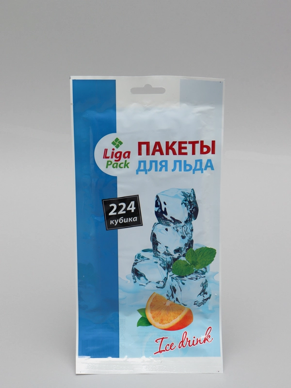 Пакеты для льда, 224 кубика