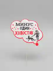 Фотобутафория "Осторожно, девичник!", 10 штук, 29,5 х 21 см
