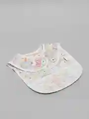 Розовый нагрудни-слюнявчик для кормления, с кармашком, непромокаемый