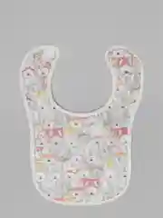 Розовый нагрудни-слюнявчик для кормления, с кармашком, непромокаемый
