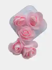 Конфетный цветы из фоамирана "Розы"