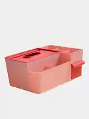 Розовый салфетница настольная