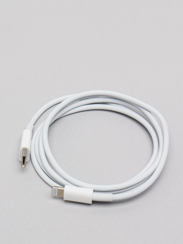 Кабель USB-C to Lightning для зарядки iPhone SE, 11, 12, 13, 1 метр