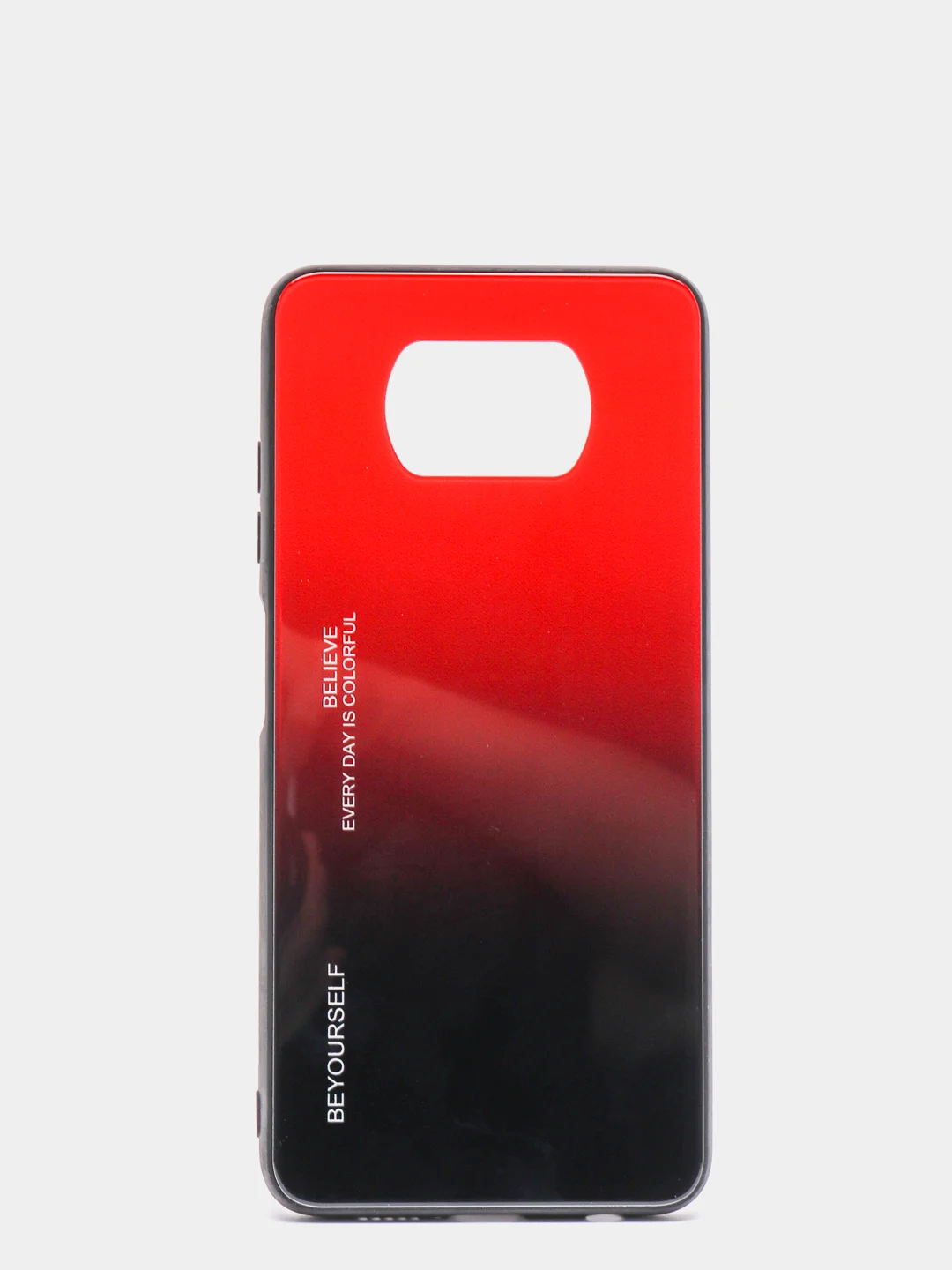 Красный чехол градиент Xiaomi POCO X3