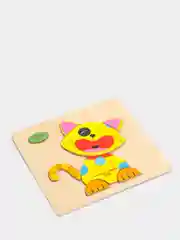 Коралловый рамка-вкладыш Деревянный пазл - головоломка