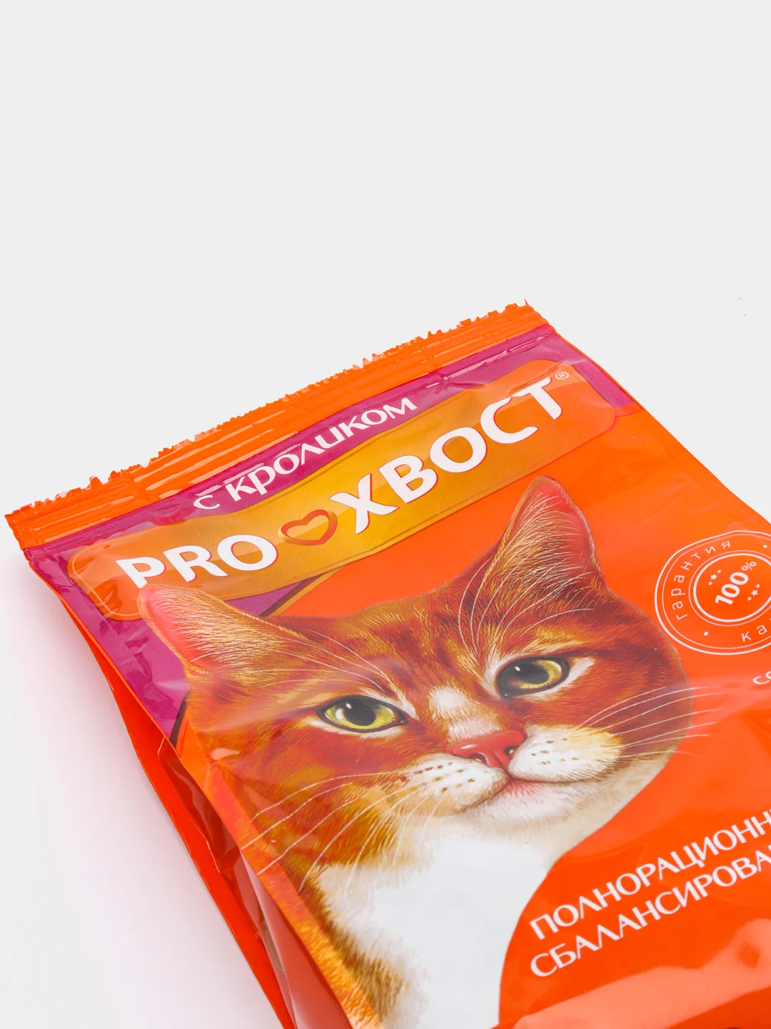 Корм сухой для кошек PROХВОСТ, с кроликом, 350 г