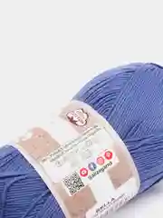 Синий пряжа Alize Bella 100% Хлопок 100 г 360 м
