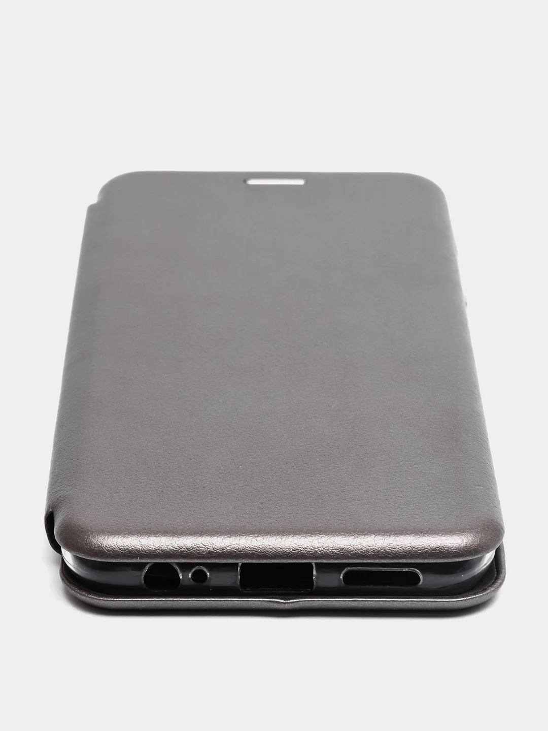 Серый чехол книжка Xiaomi Redmi Note 10, Note 10S, Poco M5S (Сяоми Редми Нот 10, Поко М5С)