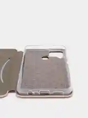 Золотой чехол-книжка для Realme C12 / C15 / C25 / C25S