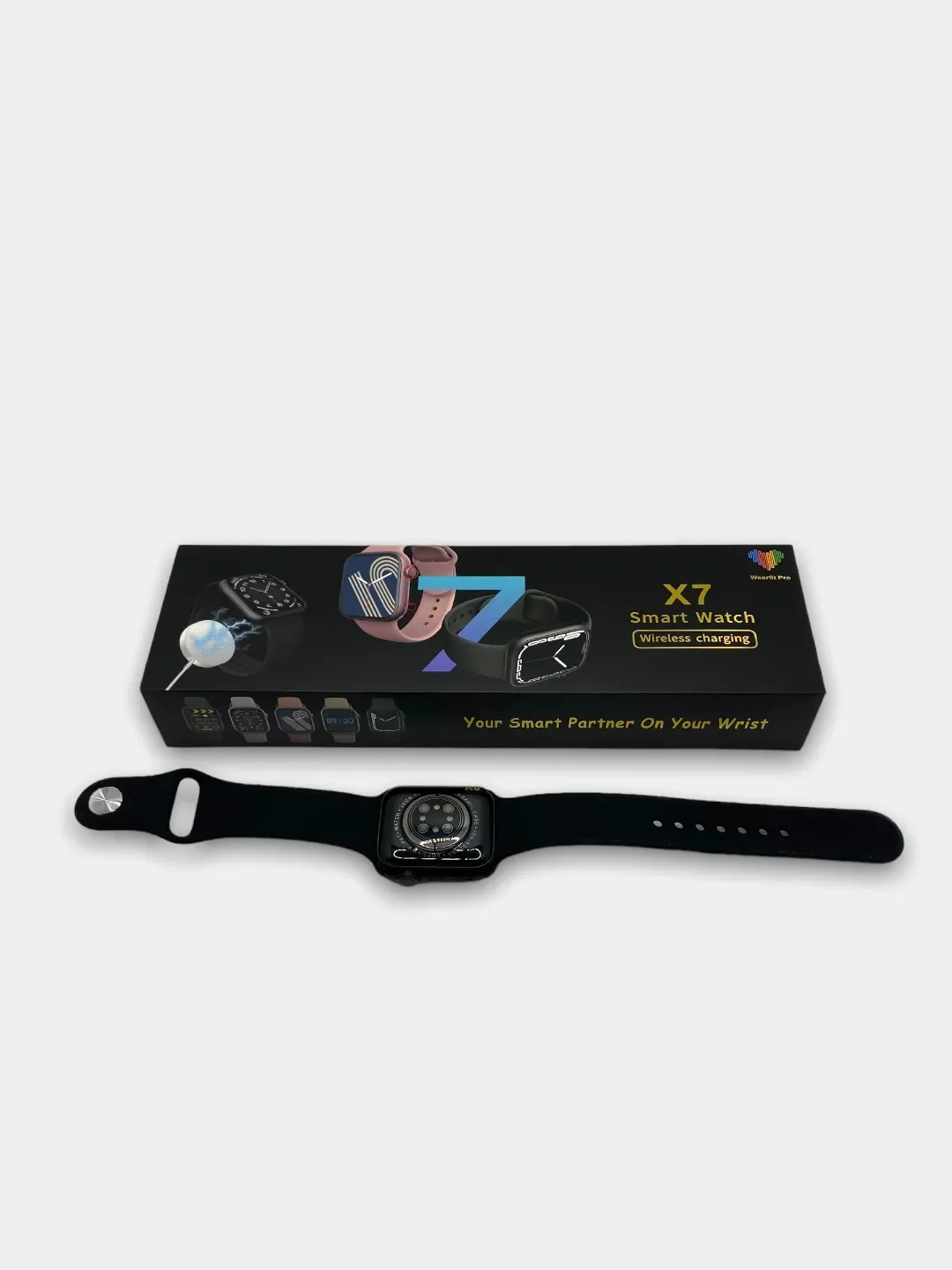 Розовый умные смарт часы / Smart Watch X7, X7 Prо, X7 Pro Max Series 7