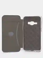 Розовый чехол книжка Samsung Galaxy J1 2016 / J120