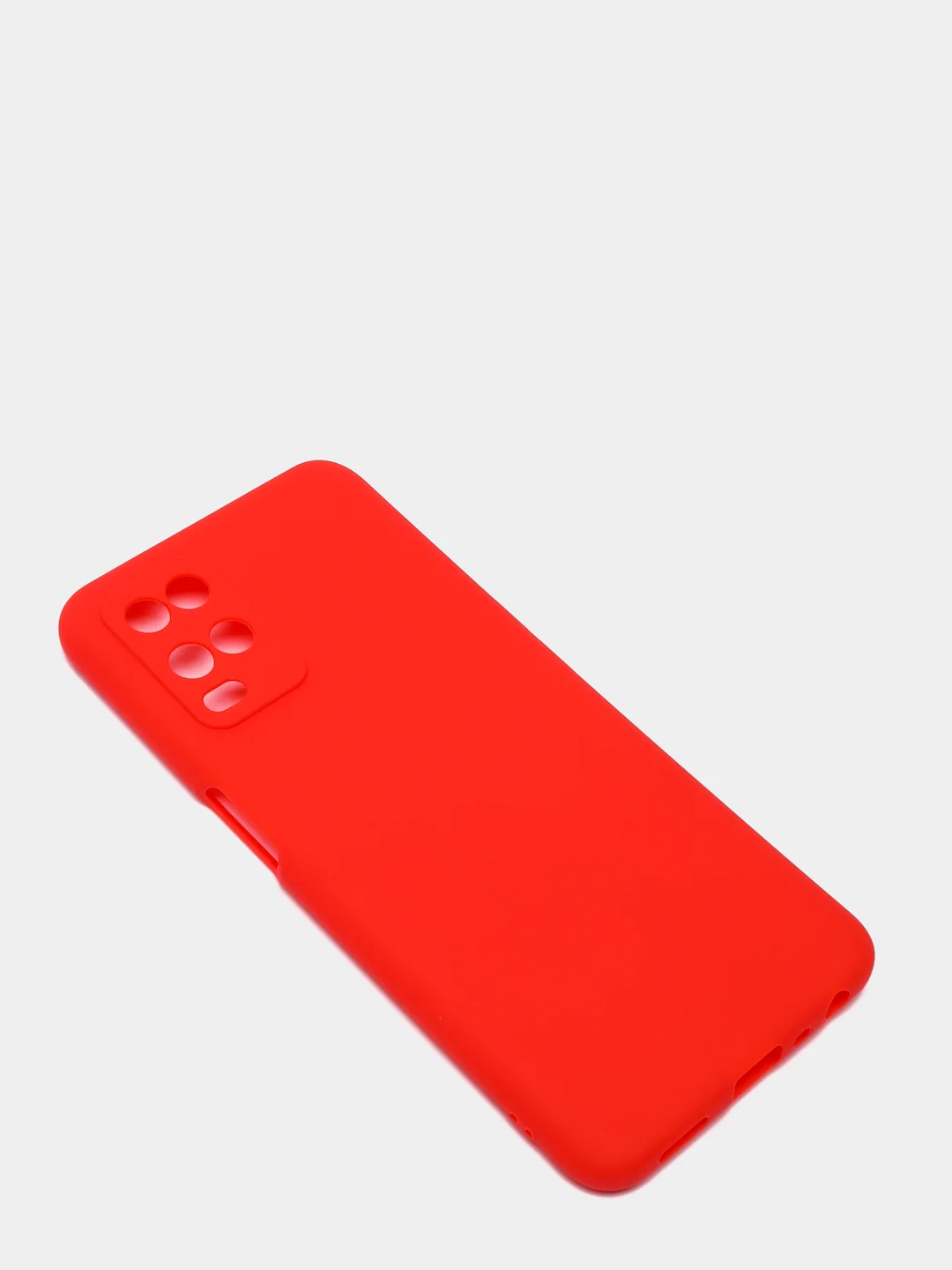 Красный чехол Oppo A54 силиконовый