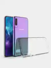 Чехол для Samsung A50 прозрачный силиконовый