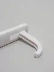 Белый крючок держатель для наушников на монитор