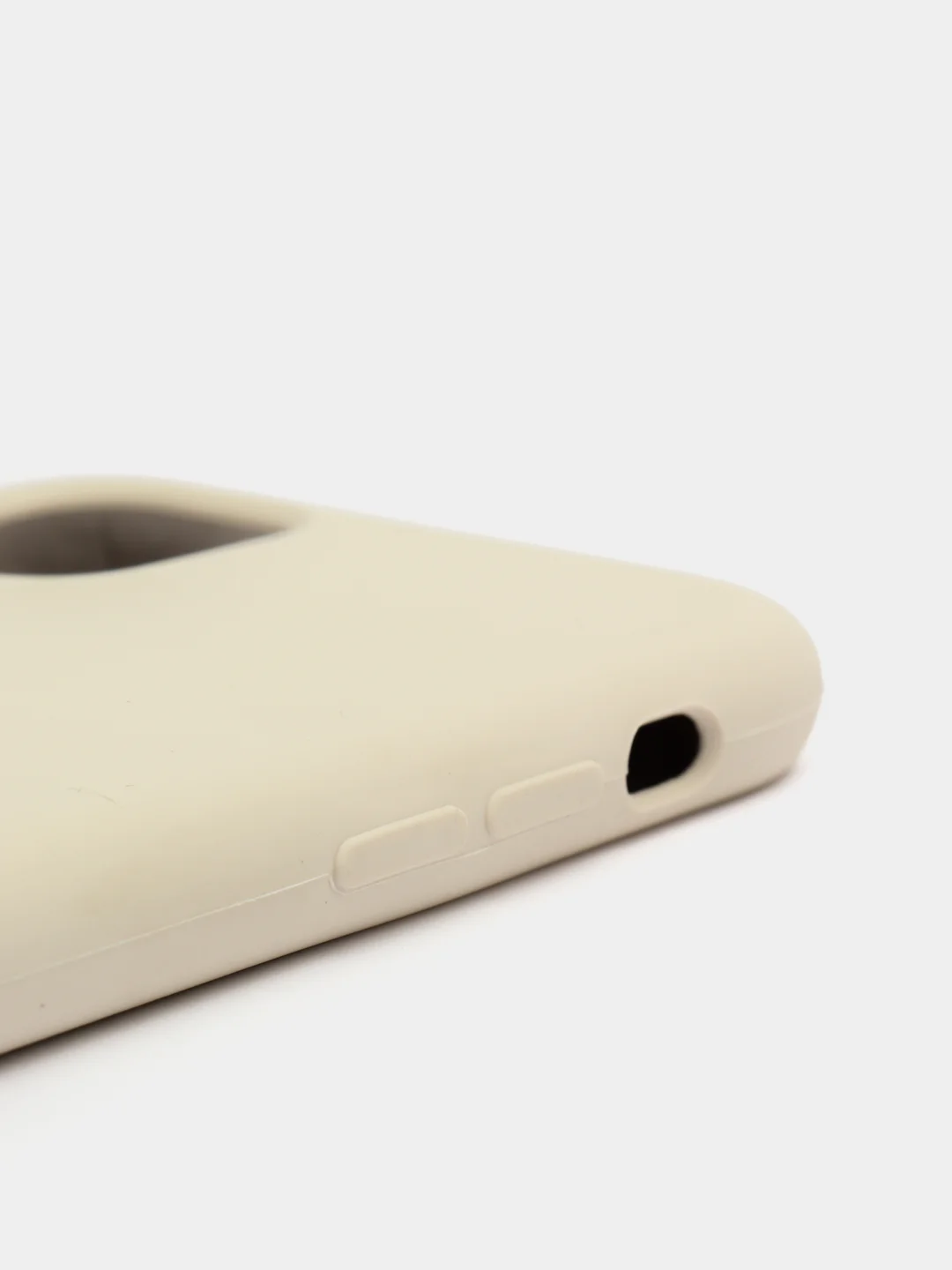 Бежевый меланж чехол Apple Silicone Case для iPhone 7/8,7/8+,X/XS,XR,11,12/12 Pro,12 Pro Max