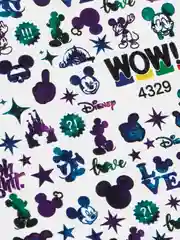 Наклейки для ногтей, слайдеры для маникюра и педикюра. Стиль Mickey. Микки Маус
