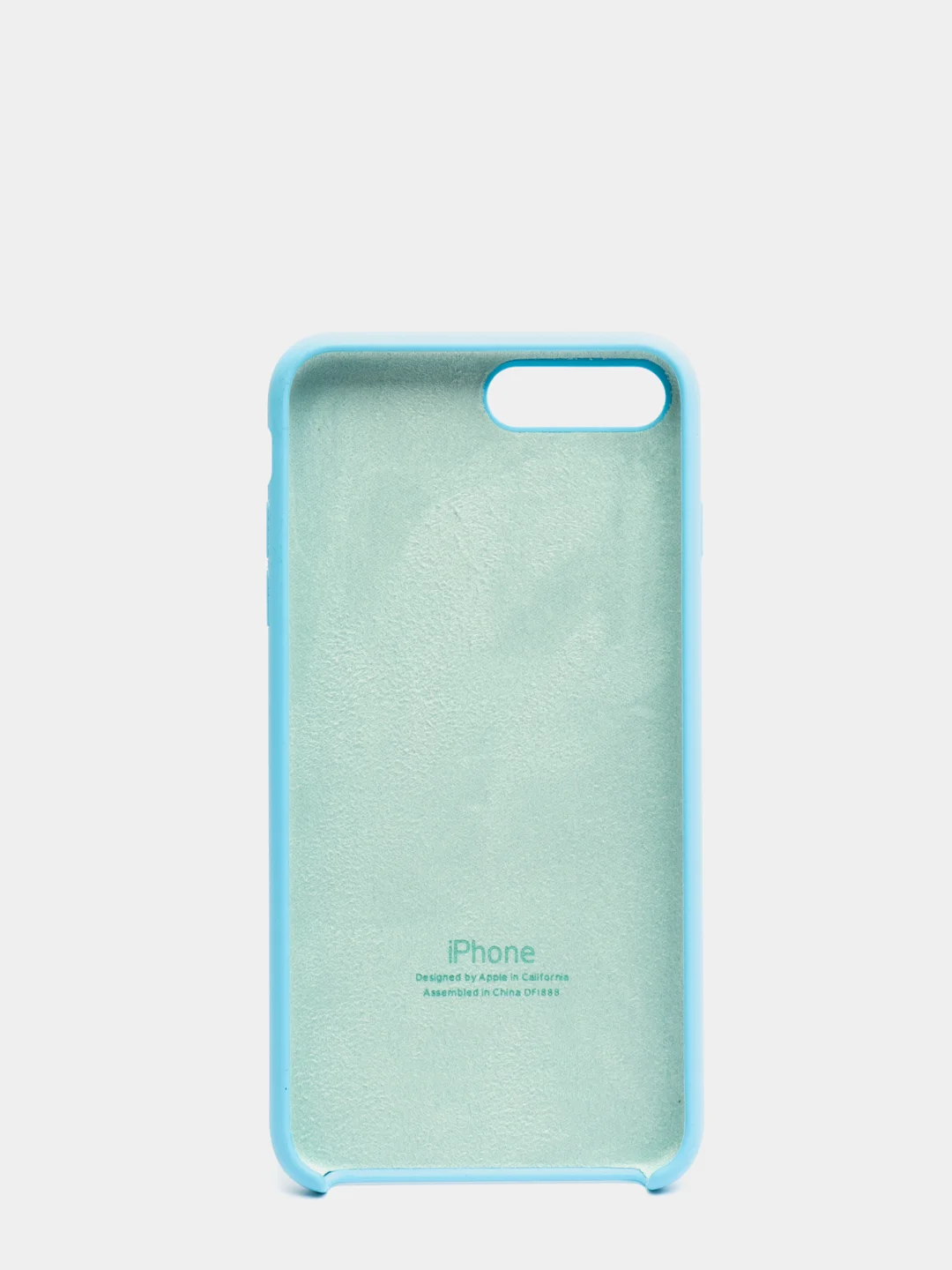 Голубой чехол Apple Silicone Case для iPhone 7/8,7/8+,X/XS,XR,11,12/12 Pro,12 Pro Max