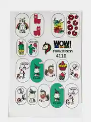 Наклейки для ногтей, слайдеры для маникюра и педикюра. Стиль STIKERS. Единороги