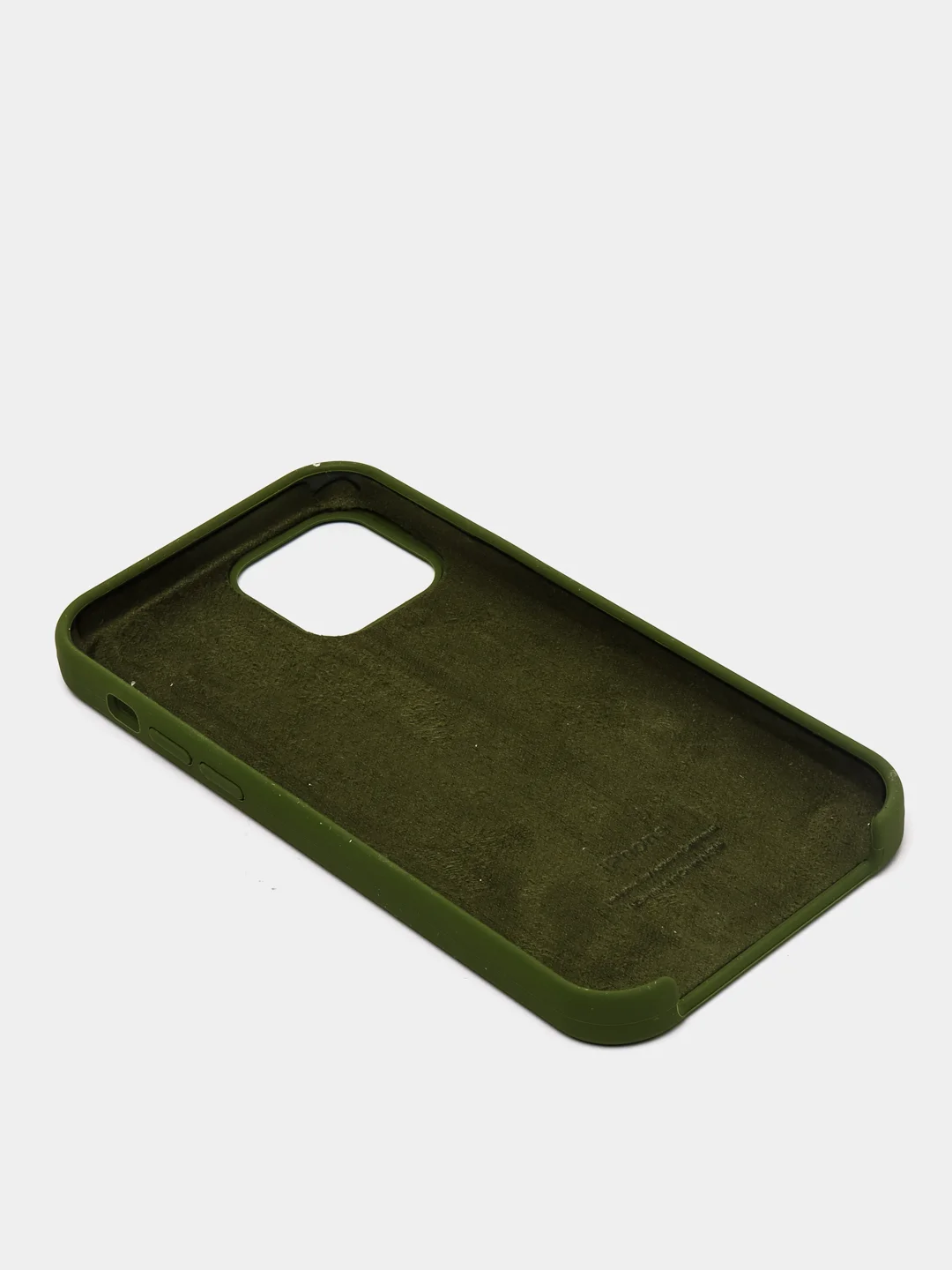 Золотистый хаки чехол Silicone Case для iPhone