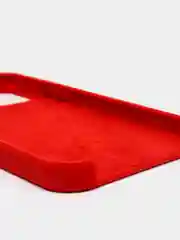 Красный чехол Silicone Case для iPhone