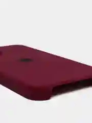 Марсала чехол Silicone Case для iPhone