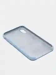 Голубой чехол Silicone Case для iPhone