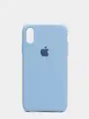 Голубой чехол Silicone Case для iPhone