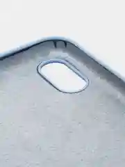 Голубой чехол Silicone Case для iPhone