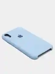 Голубой чехол Silicone Case для iPhone