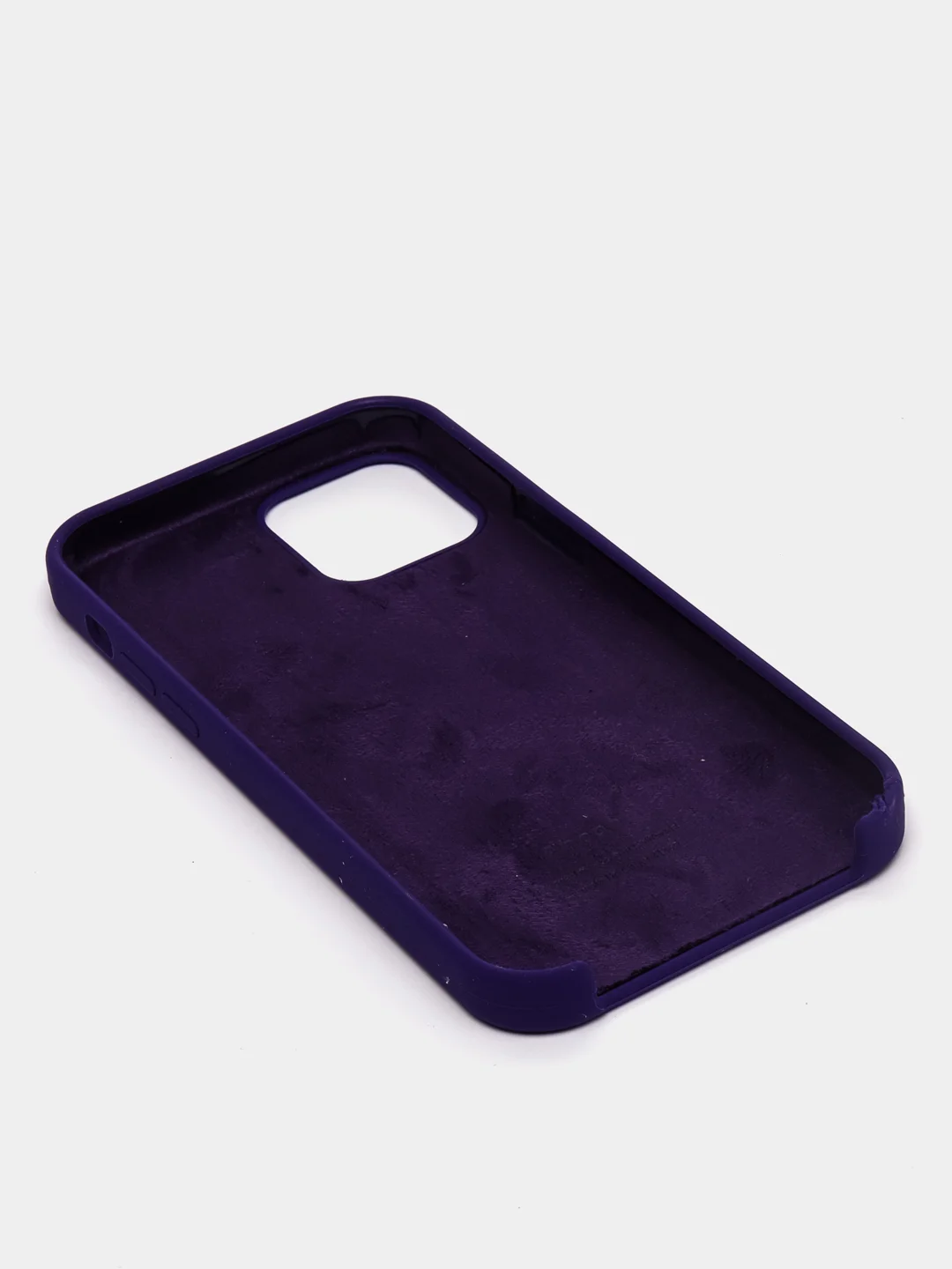 Фиолетовый чехол Silicone Case для iPhone