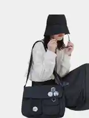 Сумка женская, через плечо, большая холщовая
