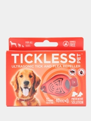 Ультразвуковой отпугиватель клещей TickLess Pet (для животных)оранжевый