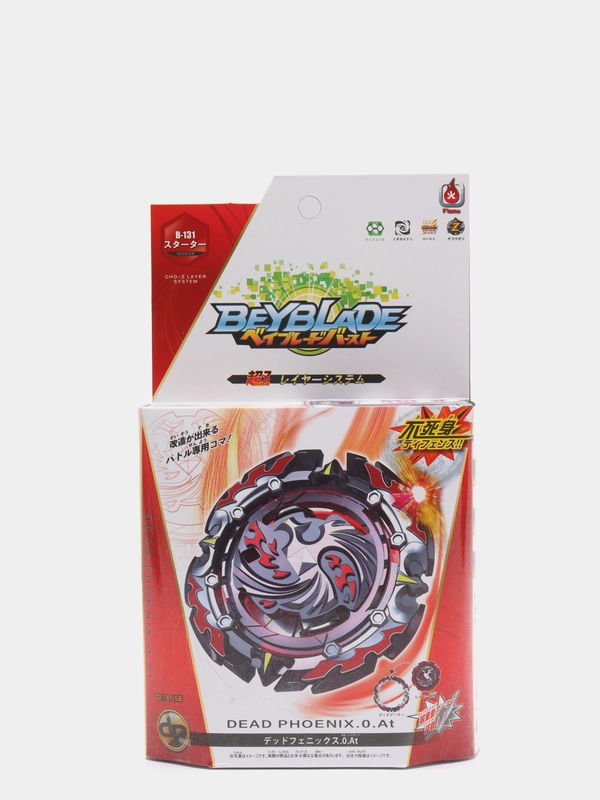 Пусковая установка и волчок Бейблэйд / Beyblade "Dead Phoenix"