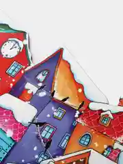 Ключница настенная "Дома 2", 220*145*32 мм