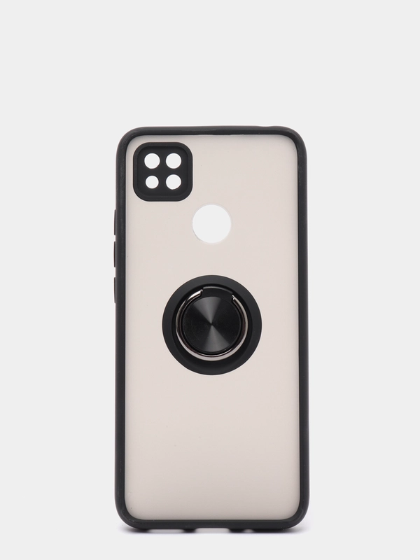 Чехол Xiaomi Redmi 9C, Redmi 10A, Poco C3 с магнитом и кольцом, противоударный