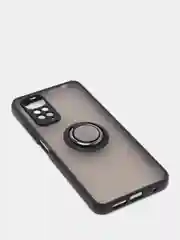 Чехол противоударный для Xiaomi Redmi Note 11 4G, Note 11S 2022 c магнитом и кольцом